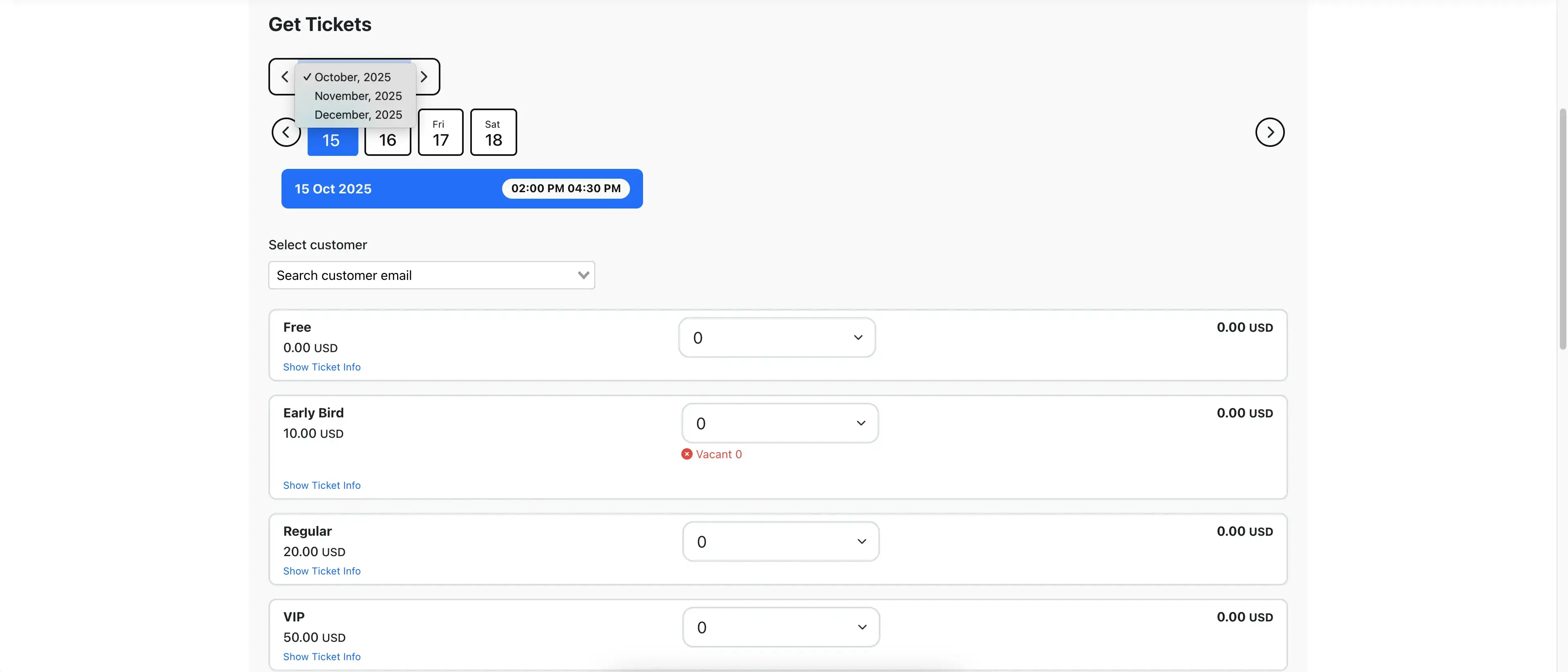 Daily Repetitive Schedules View Daily Repetitive Schedules View